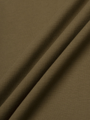 Áo Polo Phối Bo Cổ Dệt Mè Form Regular PO173 Màu Rêu