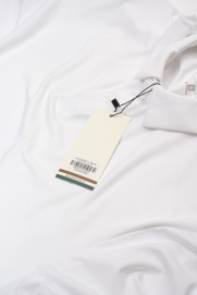 Áo Polo Thể Thao In Logo 4M Tròn Form Regular PO171 Màu Trắng