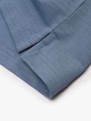 Áo Polo Thể Thao In Logo 4M Tròn Form Regular PO171 Màu Xám Xanh