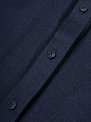 Áo Sơ Mi Denim Thêu Just Breath Form Regular SM196 Màu Xanh Biển Đậm