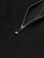 Áo Khoác Da Lộn Dây Kéo Form Regular AK079 Màu Đen