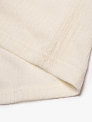 Áo Polo Dệt Kim Gân Nổi Form Regular PO176 Màu Trắng