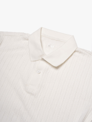 Áo Polo Dệt Kim Vặn Thừng Form Slimfit PO177 Màu Trắng