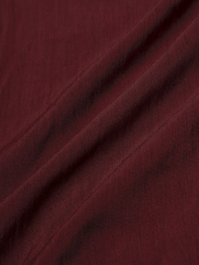 Áo Sơ Mi Tay Dài Linen Trơn Form Regular SM199 Màu Đỏ Đô