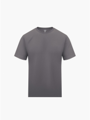 Áo Thun Cổ Tròn Trơn Form Modern AT186 Màu Xám