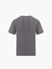 Áo Thun Cổ Tròn Trơn Form Modern AT186 Màu Xám