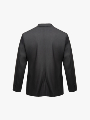 Áo Thun Dệt Kim Họa Tiết Form Slimfit AT182 Màu Xám Đậm