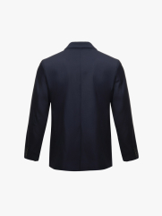 Áo Thun Dệt Kim Họa Tiết Form Slimfit AT182 Màu Xanh Đen