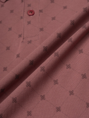 Aó Polo In Pattern Ngựa Form Regular PO180 Màu Đỏ