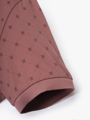 Aó Polo In Pattern Ngựa Form Regular PO180 Màu Đỏ