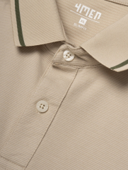 Aó Polo Thêu Đầu Ngựa Ở Ngực Form Slimfit PO181 Màu Be