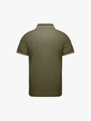 Aó Polo Thêu Đầu Ngựa Ở Ngực Form Slimfit PO181 Màu Rêu