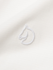 Aó Polo Thêu Đầu Ngựa Ở Ngực Form Slimfit PO181 Màu Trắng