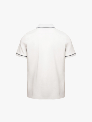 Aó Polo Thêu Logo Ngựa Dưới Lai Form Regular PO182 Màu Trắng