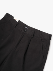 Quần Short Kaki Trơn Form Straight QS081 Màu Đen