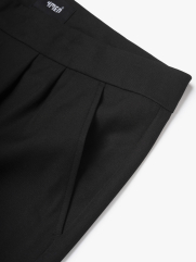 Quần Short Sidetab Trơn Form Straight QS083 Màu Đen