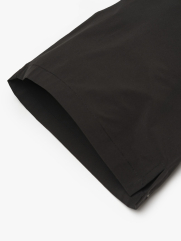 Quần Short Thể Thao 6inch Thêu logo 4m Form Relax QS082 Màu Đen