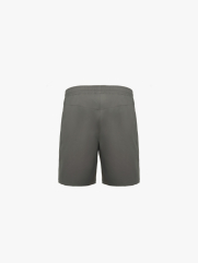 Quần Short Thể Thao 6inch Thêu logo 4m Form Relax QS082 Màu Xám Đậm