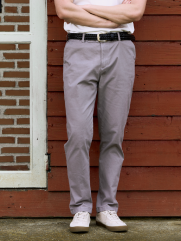 Quần Kaki Trơn Form Slimfit QK032 Màu Xám