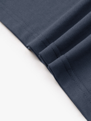 Áo Polo Vải Modal Thêu 4MEN Club Tay Áo Form Slimfit PO138 Màu Xanh Đá