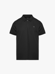 Áo Polo Cool-X In Logo Bông Tuyết Form Regular PO185 Đen