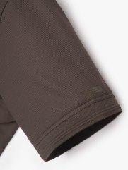 Áo Polo Cool-X In Logo Bông Tuyết Form Regular PO185 Nâu