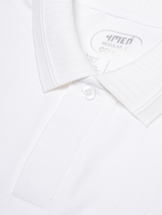 Áo Polo Cool-X In Logo Bông Tuyết Form Regular PO185 Trắng