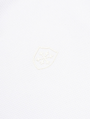 Áo Polo Cool-X In Logo Bông Tuyết Form Regular PO185 Trắng