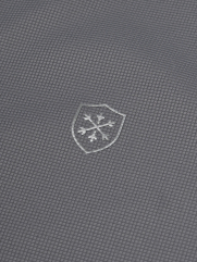 Áo Polo Cool-X In Logo Bông Tuyết Form Regular PO185 Xám Đậm