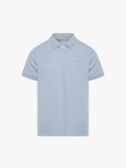 Áo Polo Cool-X In Logo Bông Tuyết Form Regular PO185 Xanh Biển