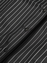 Áo Sơ Mi Sọc Form Slimfit SM172 Sọc Đen