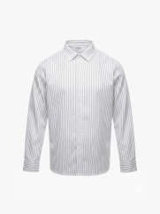 Áo Sơ Mi Sọc Form Slimfit SM172 Sọc Trắng