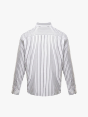 Áo Sơ Mi Sọc Form Slimfit SM172 Sọc Trắng