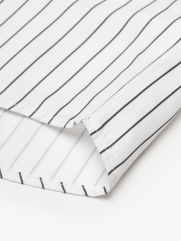 Áo Sơ Mi Sọc Form Slimfit SM172 Sọc Trắng