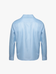 Áo Sơ Mi Sọc Form Slimfit SM172 Sọc Xanh