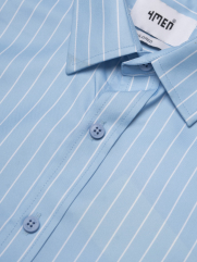 Áo Sơ Mi Sọc Form Slimfit SM172 Sọc Xanh