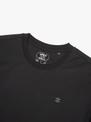 Áo Thun Cool-X Cổ Tròn In Logo Bông Tuyết Form Slimfit AT188 Đen