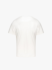 Áo Thun Cool-X Cổ Tròn In Logo Bông Tuyết Form Slimfit AT188 Trắng