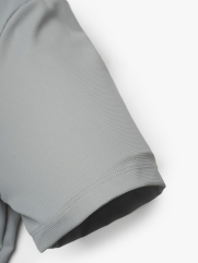 Áo Thun Cool-X In Logo Bông Tuyết Sau Cổ Form Regular AT189 Xám Nhạt