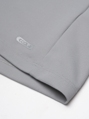 Áo Thun Cool-X In Logo Bông Tuyết Sau Cổ Form Regular AT189 Xám Nhạt