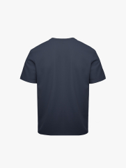 Áo Thun Cool-X In Logo Bông Tuyết Sau Cổ Form Regular AT189 Xanh Đen