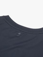 Áo Thun Cool-X In Logo Bông Tuyết Sau Cổ Form Regular AT189 Xanh Đen