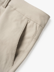 Quần Kaki Trơn Túi 2 Cơi Form Slimfit QK034 Màu Be Nhạt