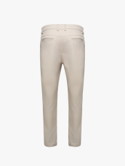 Quần Kaki Trơn Túi 2 Cơi Form Slimfit QK034 Màu Be Nhạt