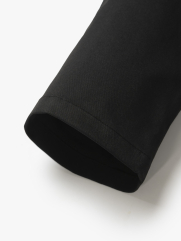 Quần Kaki Trơn Túi 2 Cơi Form Slimfit QK034 Màu Đen