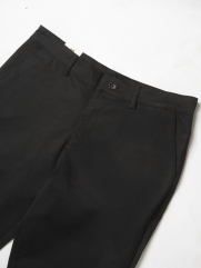 Quần Kaki Trơn Túi 2 Cơi Form Slimfit QK034 Màu Đen