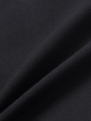 Quần Short Linen Trơn Form Straight QS085 Màu Xanh Đen