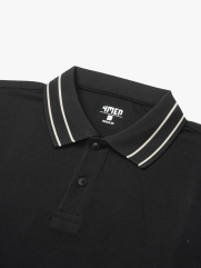 Áo Polo Mắt Chim Bo Kiểu Form Regular PO188 Màu Đen