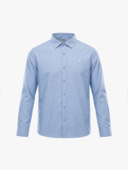 Áo Sơ Mi Oxford Sọc Cổ Button-Down Form Regular SM207 Sọc Xanh Biển