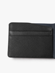 VÍ DA Saffiano Mini Phối màu Dáng Ngang BV061